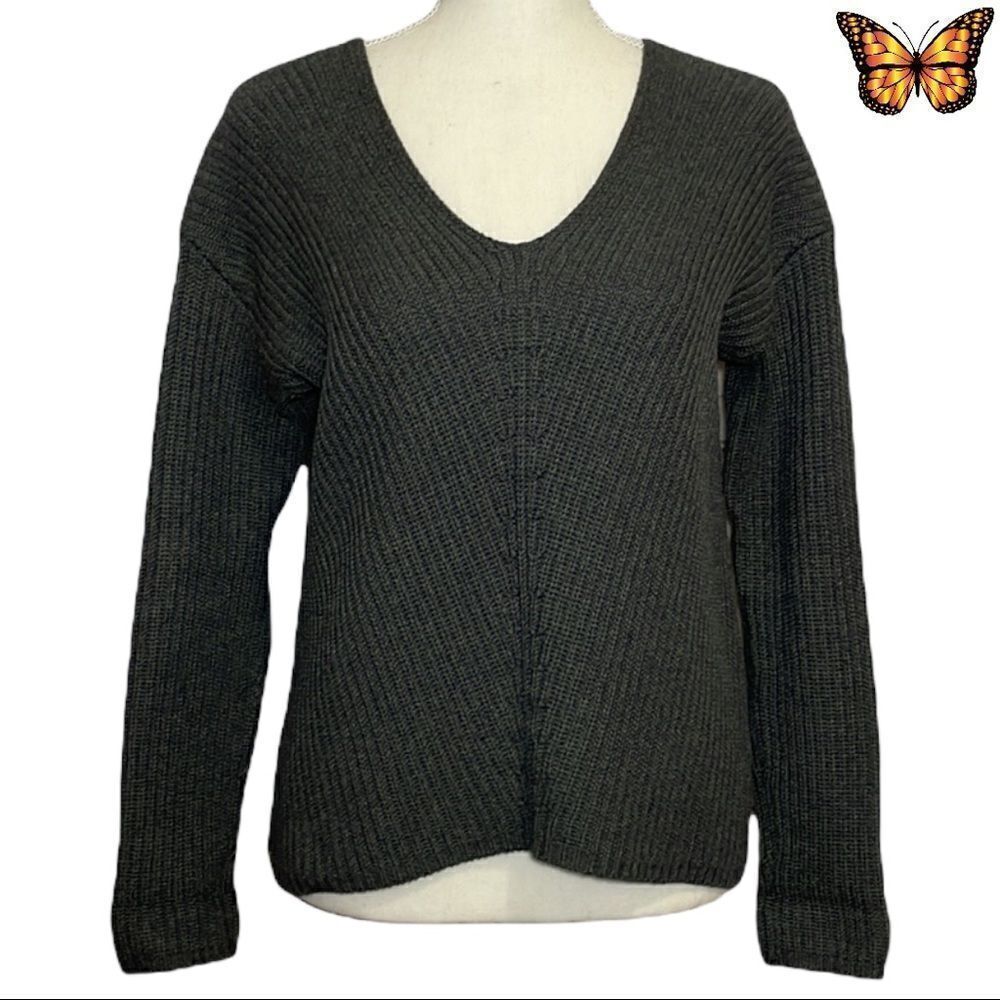 TENTREE Highline Organic Cotton V-Neck Sweater Size Extra Small